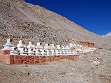 29 Chortens Lead The Way To Dirapuk Gompa On Mount Kailash Outer Kora The trail turns to the north east with many chortens leading the way to Dirapuk Gompa (5074m).
